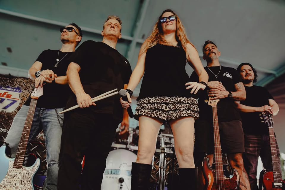Retro Rebel Rock Band